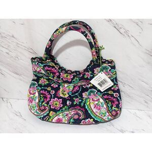 Vera Bradley Girls Mini Tote Petal Paisley With Tags $48